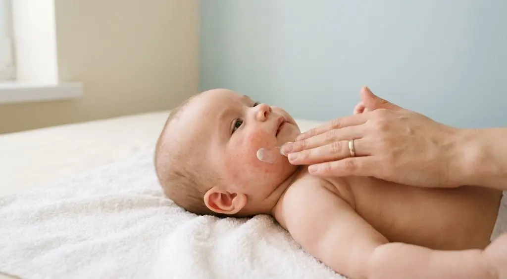 Bebeklerde atopik dermatit , hassas ve atopik cilt yapısına sahip bebeklerde sık görülen; kızarıklık, kaşıntı ve kurulukla seyreden kronik bir cilt problemidir. Bu yazıda atopik dermatitin belirtilerinden, atopik ciltte günlük rutinleri nasıl olmalı, etkili ürün çözümlerine kadar bilmeniz gerekenleri bulacaksınız.