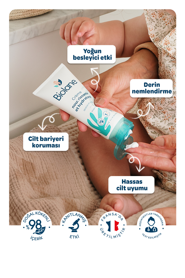 %98 Doğal İçerikli Tahriş Azaltıcı Yenileyici Besleyici ve Nemlendirici Krem (50ml)