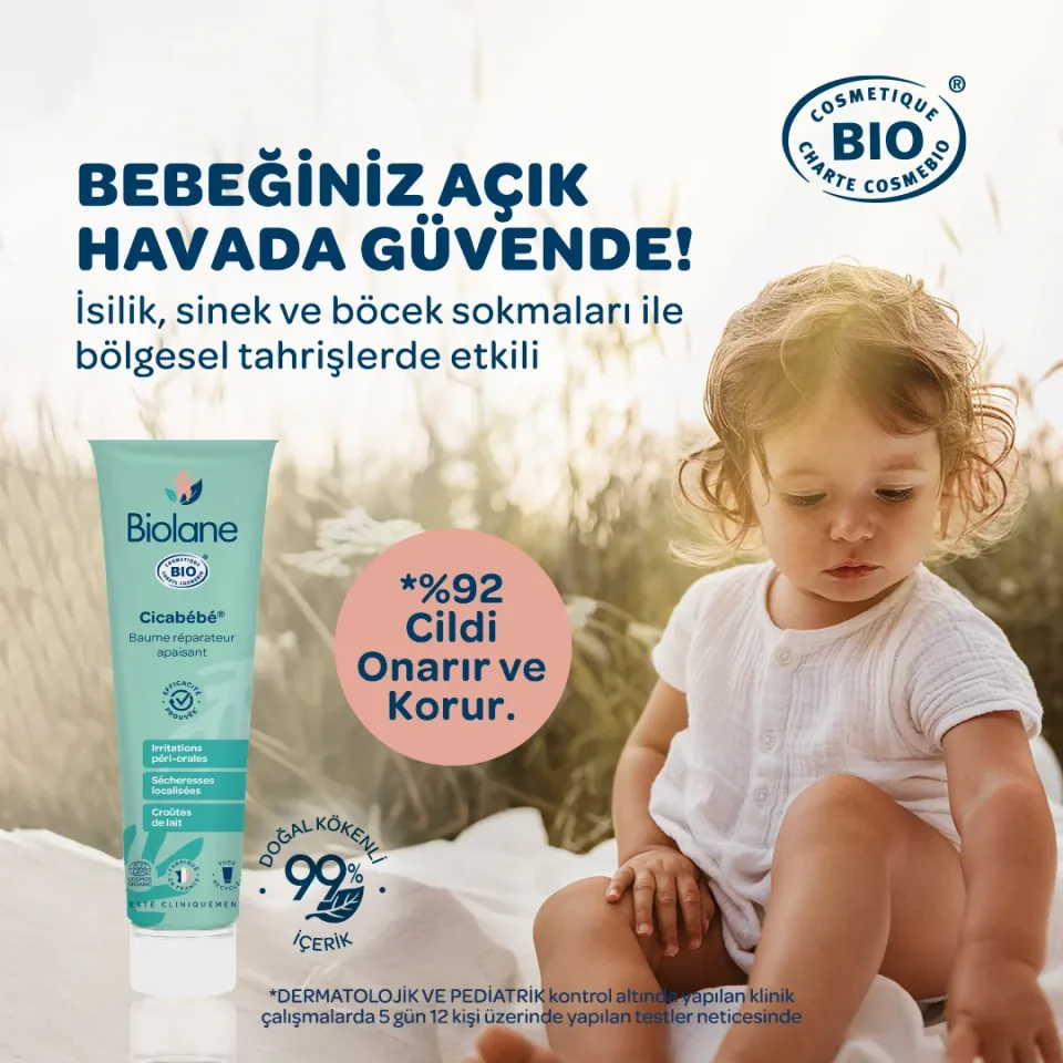 Cicabebe Organik Onarıcı ve Yatıştırıcı Balsam (40 ml)