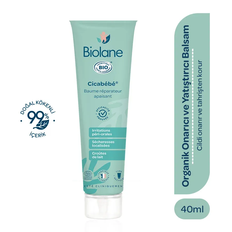 Cicabebe Organik Onarıcı ve Yatıştırıcı Balsam (40 ml)