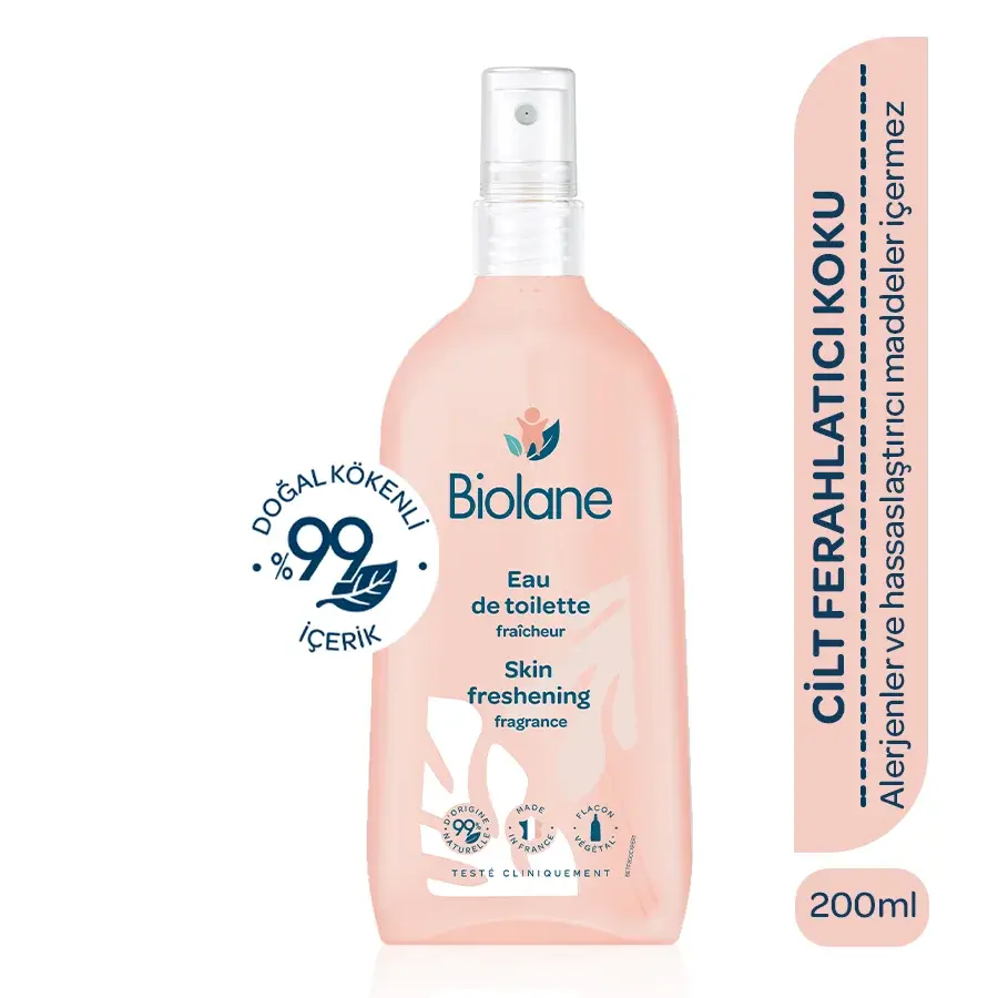 %99 Doğal İçerikli Alerjenler ve hassaslaştırıcı maddeler içermeyen Cilt Ferahlatıcı Koku (200ml)