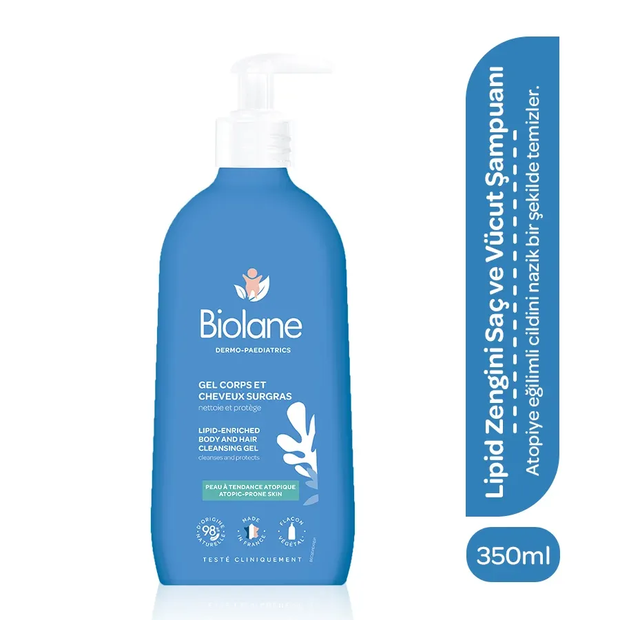 Saç Ve Vücut Şampuanı (KURU VE ATOPİK CİLT) 350 ml