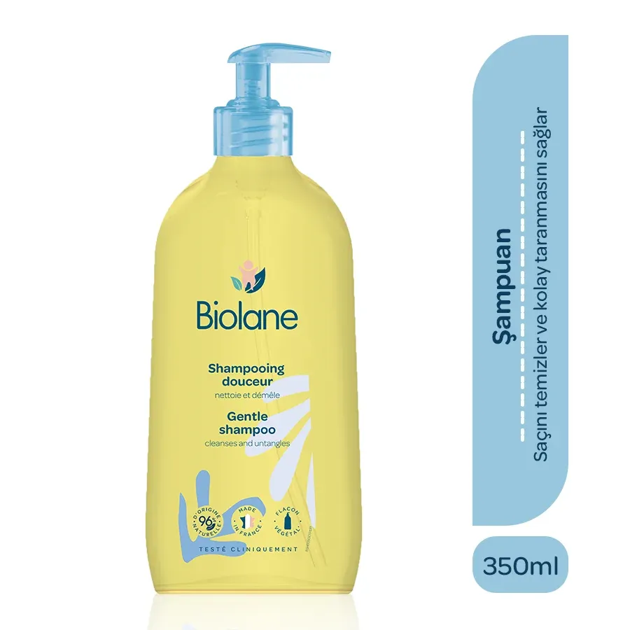 Yenidoğan Saç ve Vücut Şampuanı (350 ml) Pompalı