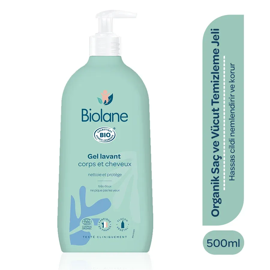 Organik Saç ve Vücut Şampuanı (500 ml)