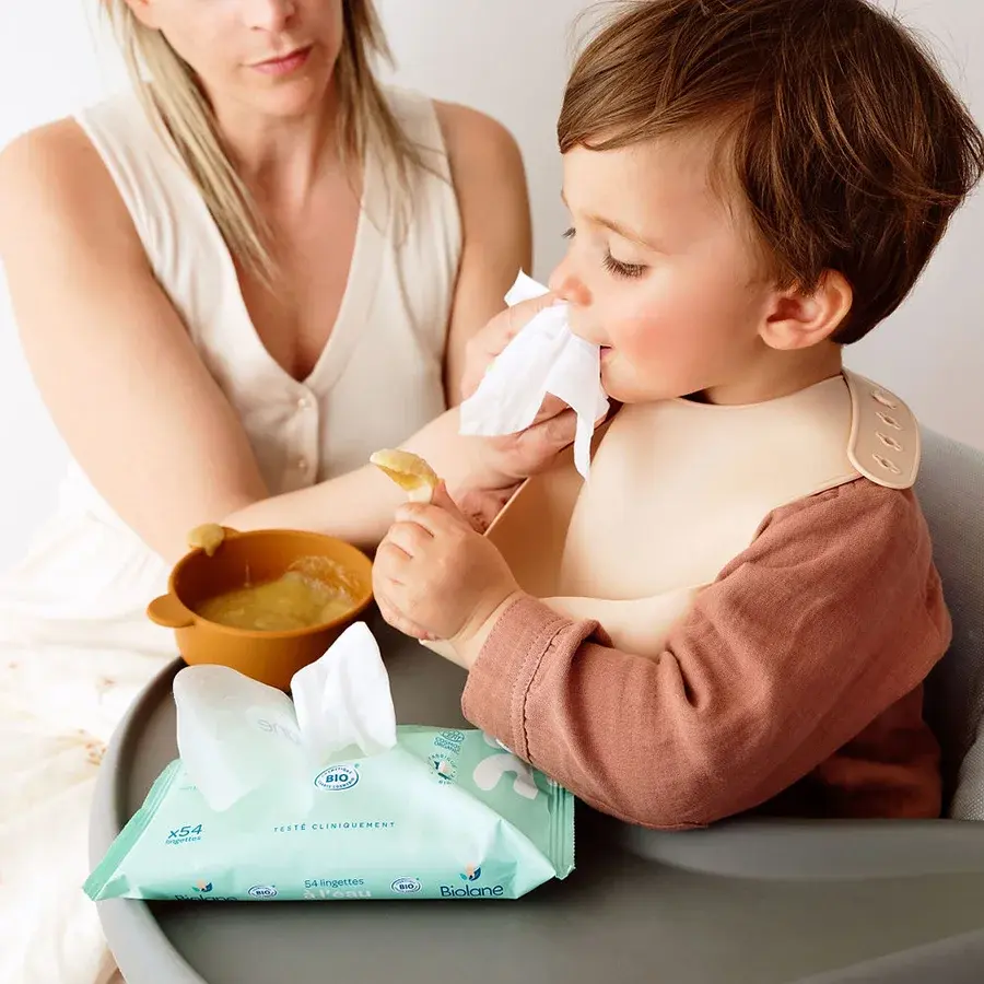 %99 Doğal Organik Su Bazlı Mendil X54