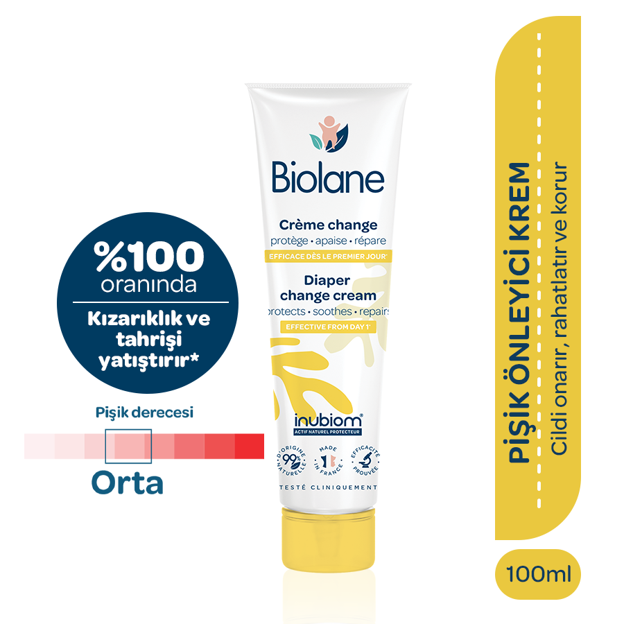 %99 Doğal İçerikli Bebek Pişik Önleyici Koruyucu Nemlendirici Bakım Kremi (100ml)
