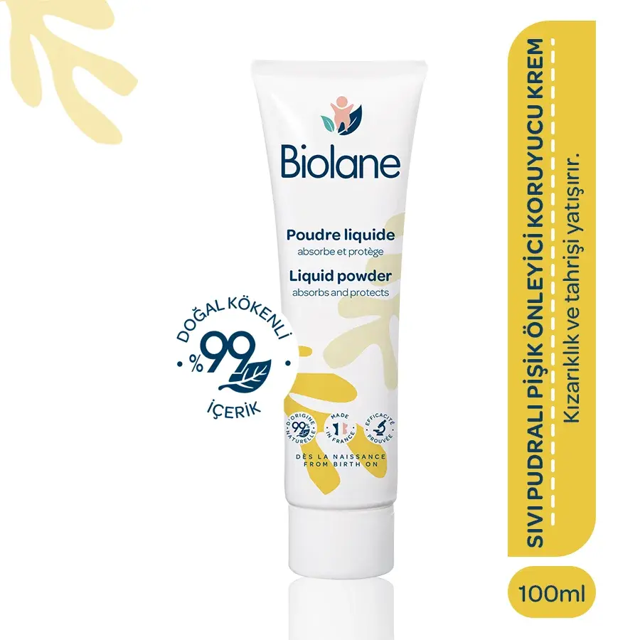 Sıvı Pudralı Pişik Önleyici Koruyucu Nemlendirici Krem (100ml)