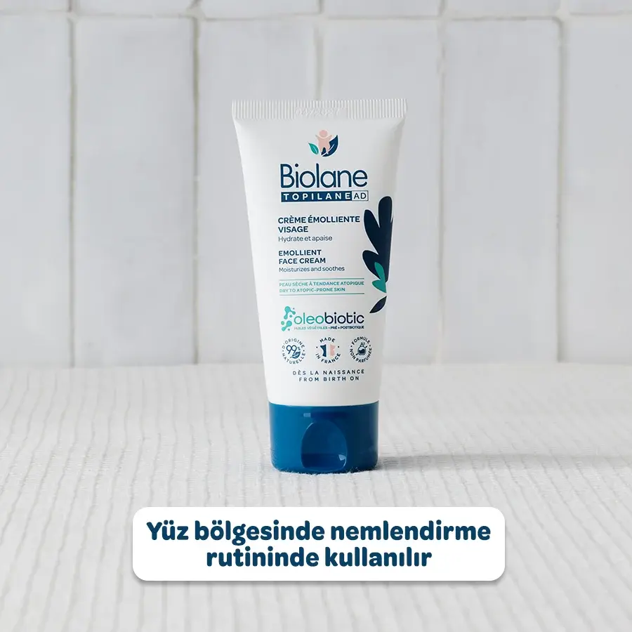 Atopik Kuru ve Çok Kuru Cilt için %99 Doğal İçerikli Yüz Kremi (50ml) - Besleyici ve Koruyucu