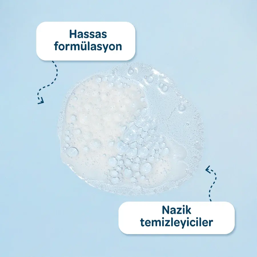 %97 Doğal İçerikli Sabunsuz Yenidoğan Saç ve Vücut Şampuanı (200ml)
