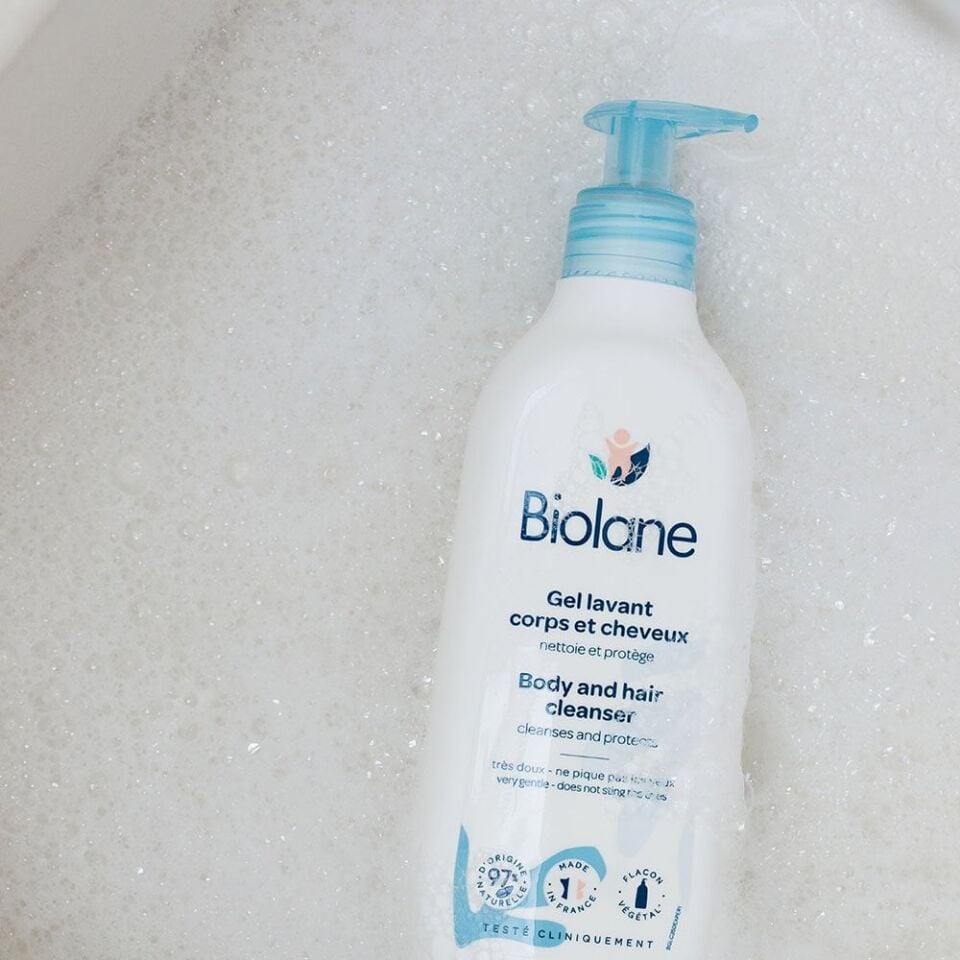 %97 Doğal İçerikli Sabunsuz Yenidoğan Saç ve Vücut Bebek ve Çocuk Şampuanı Pompalı (350ml)